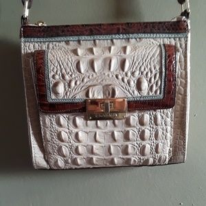 Brahmin tri-color crossbody